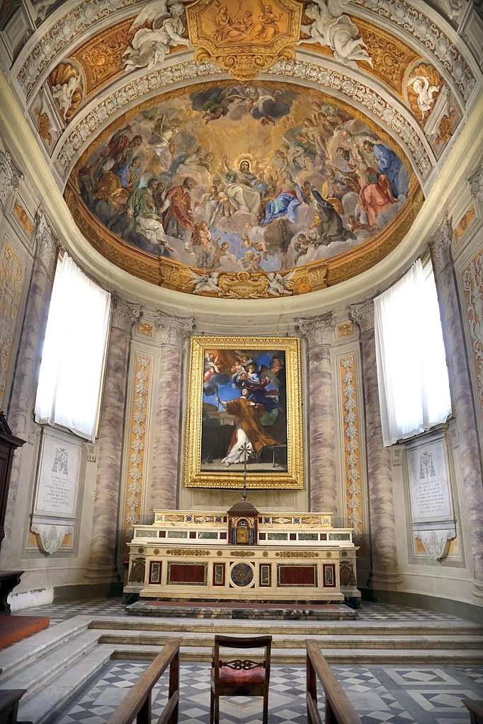 Duomo di Viterbo, interno, coro dei canonici